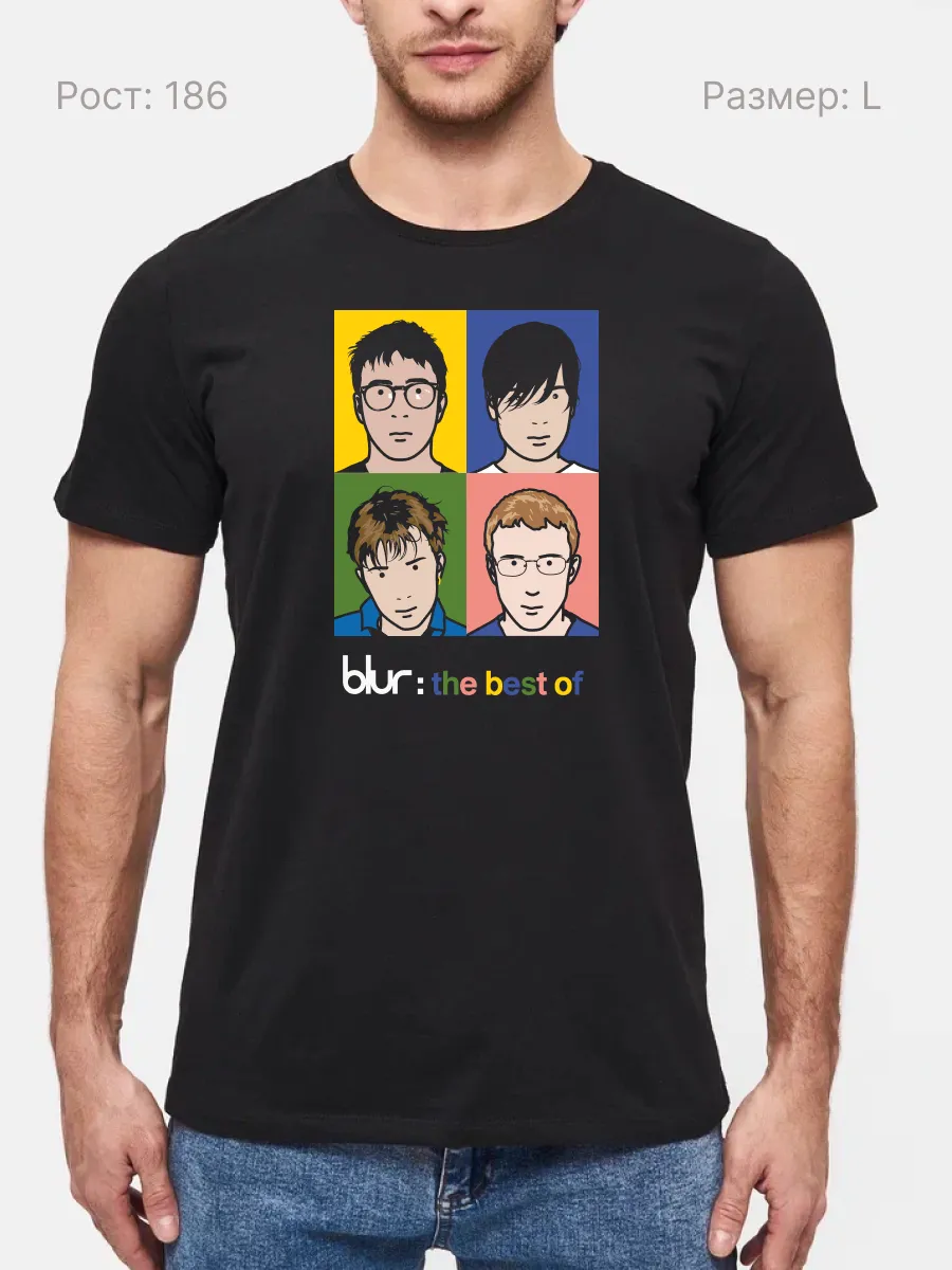 Футболка Blur рок