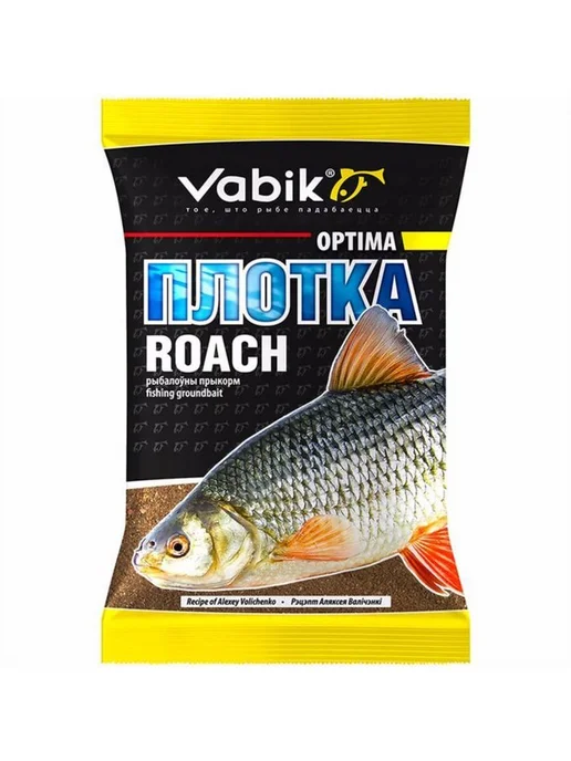 Vabik Прикормка для рыбалки Optima Плотва 3кг, 1 кг, фото 3