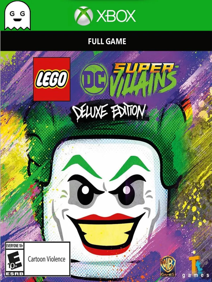 Игра LEGO Суперзлодеи DC Deluxe Ed, Код Ключ One/Series X|S
