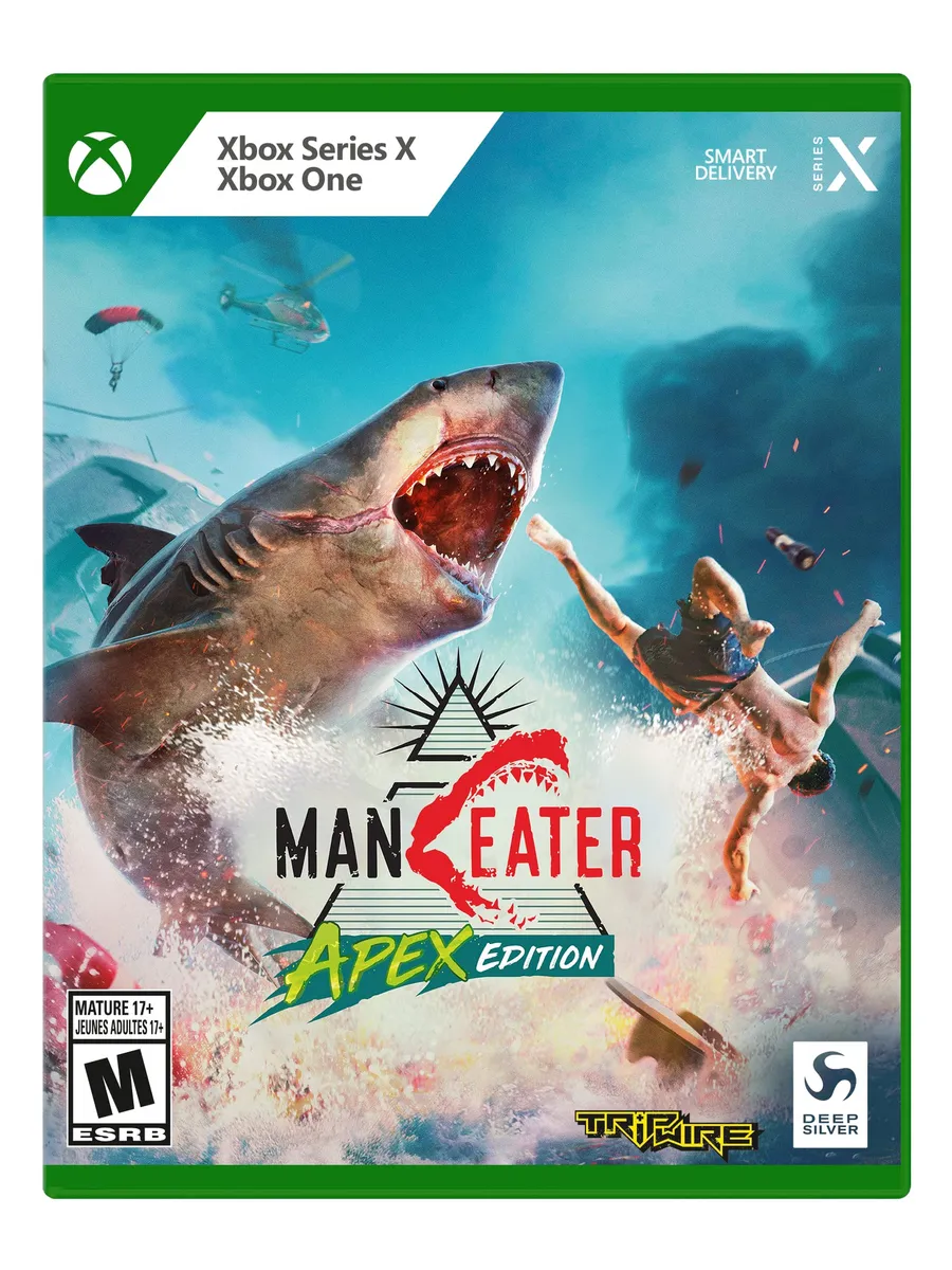 Игра Maneater Apex Edition, Код Ключ для One Series X S