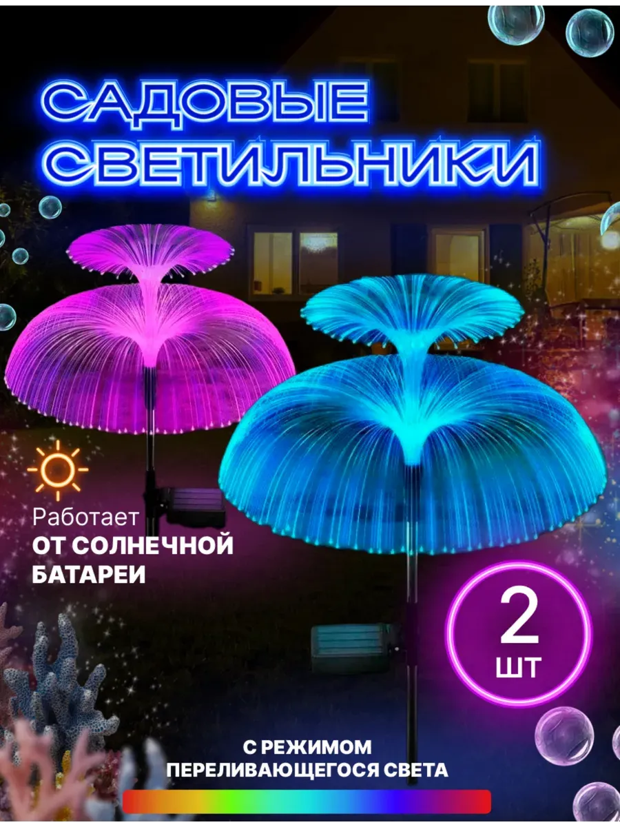 Светильник уличный на солнечной батарее