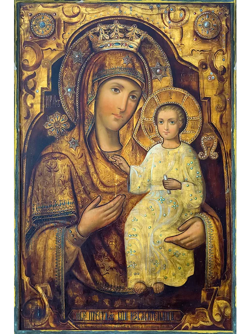 Благовещенская Икона Божья Матерь Избавительница (Афон), вариант