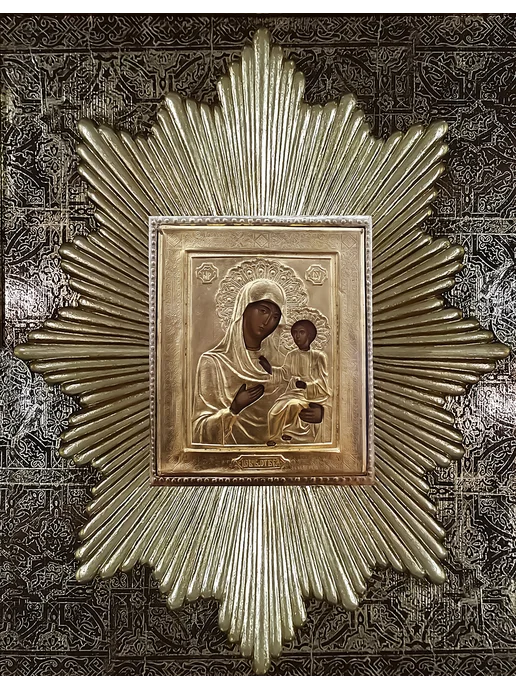 Благовещенская Икона Божья Матерь Избавительница от бед (Ташлинская), вариант, фото 2