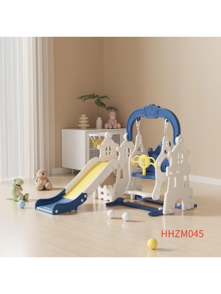 Детский игровой комплекс горка качели