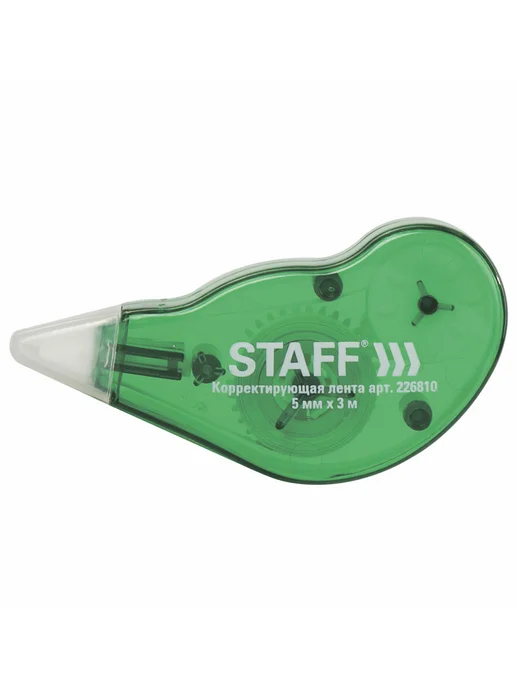 STAFF Корректор канцелярский ленточный для школы 3м, 3 м, фото 2