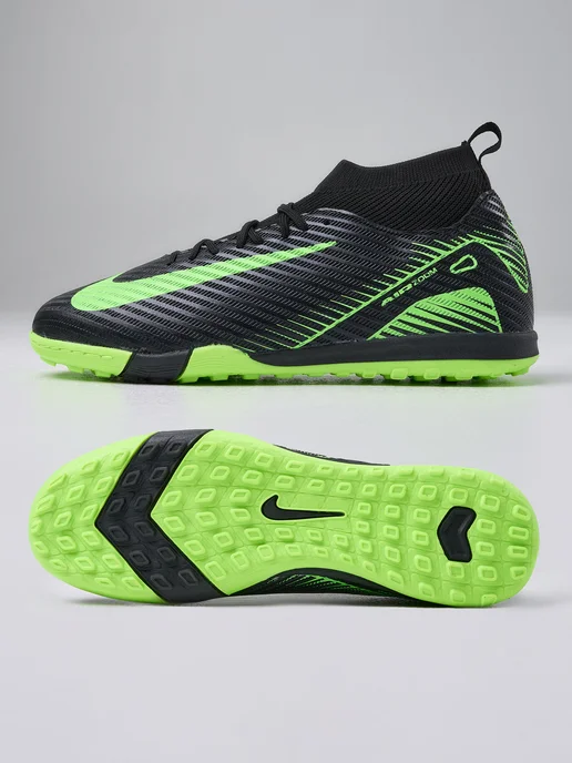 Nike Бутсы Mercurial Сороконожки, черный