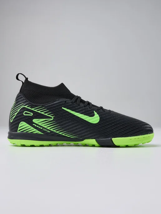 Nike Бутсы Mercurial Сороконожки, черный, фото 2