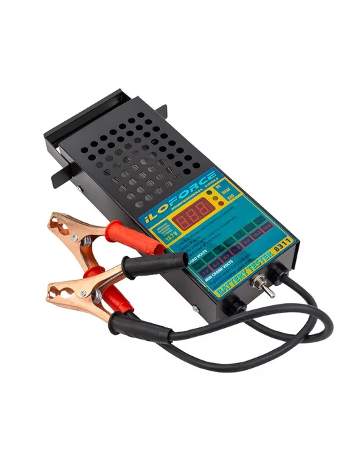ILOforce Тестер аккумуляторных батарей цифровой 12V, 100A, 200Ah, черный, фото 7