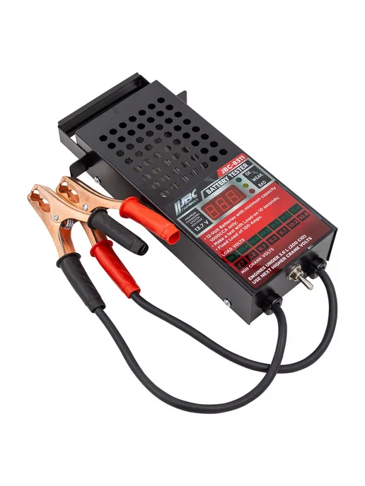 JBC Тестер аккумуляторных батарей цифровой 12V, 100A, 200Ah, черный, фото 7