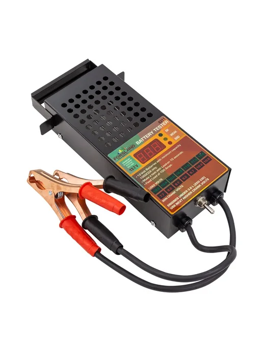 Forsland Тестер аккумуляторных батарей цифровой 12V, 100A, 200Ah, черный, фото 8