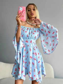 Летнее платье короткое VISCONTE 390507897 купить за 1 533 ₽ в интернет‑магазине Wildberries