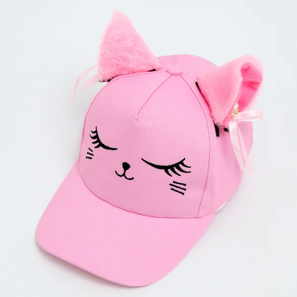 Кепка детская для девочки с ушками