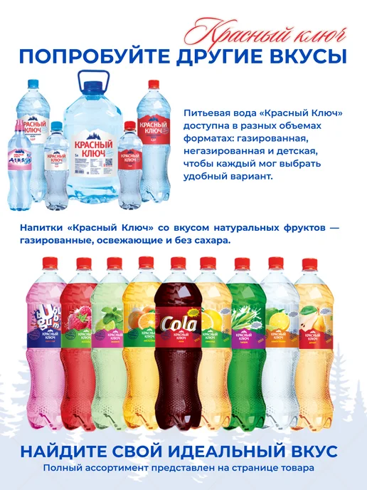 Красный ключ Напиток газированный со вкусом "Апельсин", 6 шт по 1,5л, 6 шт, 1,5 л, фото 5