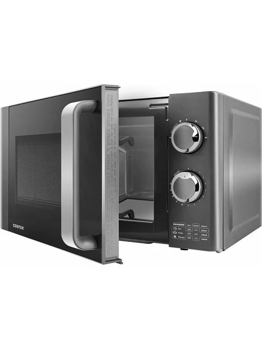 Centek Микроволновая печь CT 1573 серая 20л, 20 л, фото 5