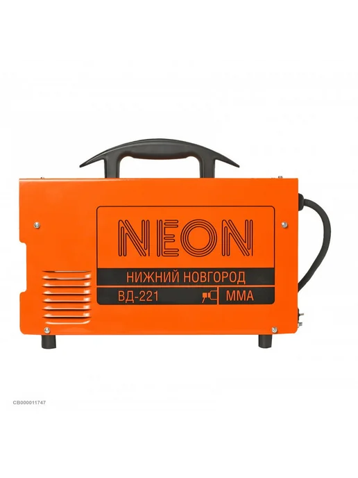 Неон Сварочный аппарат инверторный NEON ВД-221, оранжевый, фото 3