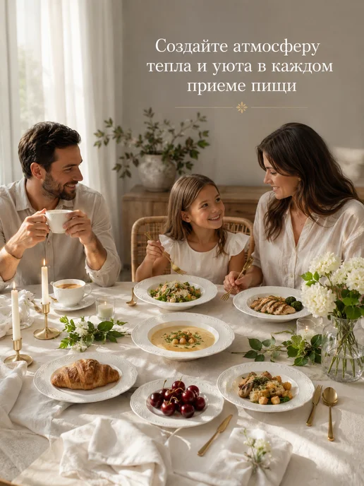 Green Lily Serenity Сервиз столовый на 6 персон 18 предметов, зеленый, фото 3