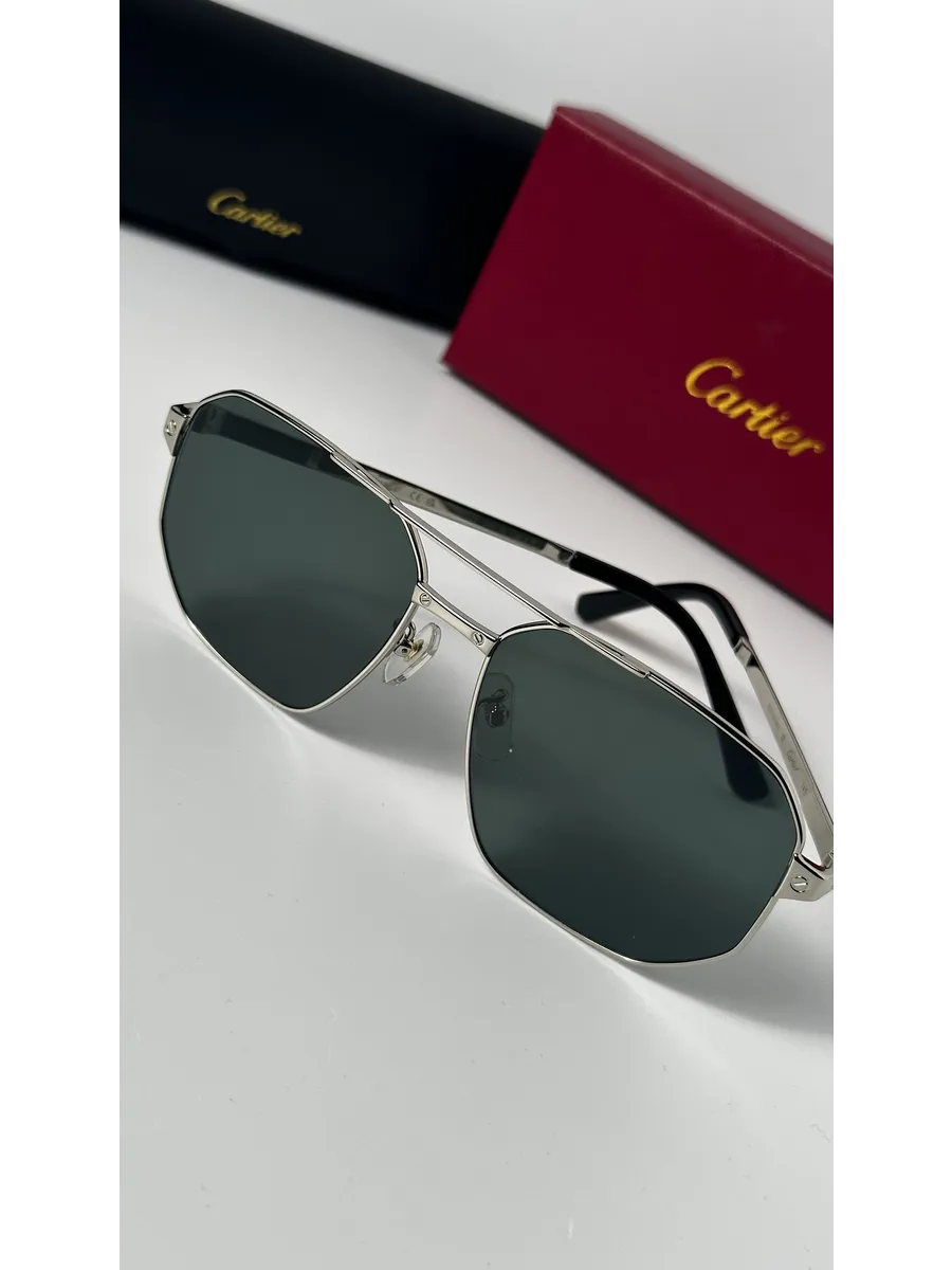 Очки Cartier зеленые
