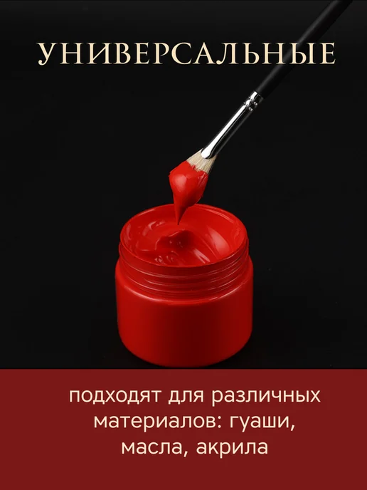 Набор кистей для рисования 12 шт. Синтетика и щетина, 12 шт, фото 4