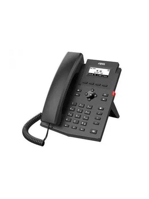 FANVIL IP телефон X301G, голос. линий -2, Черный, 301 г