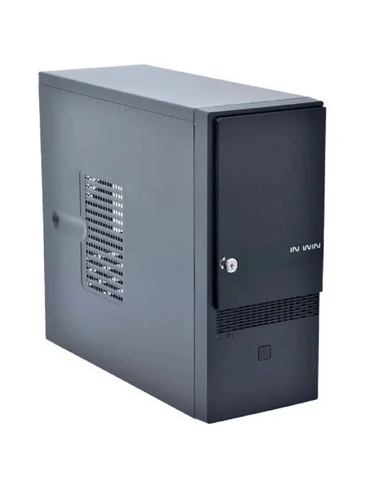 POWERMAN Корпус для ПК сталь 0,5 мм mATX 2 USB без БП, 0 5 без