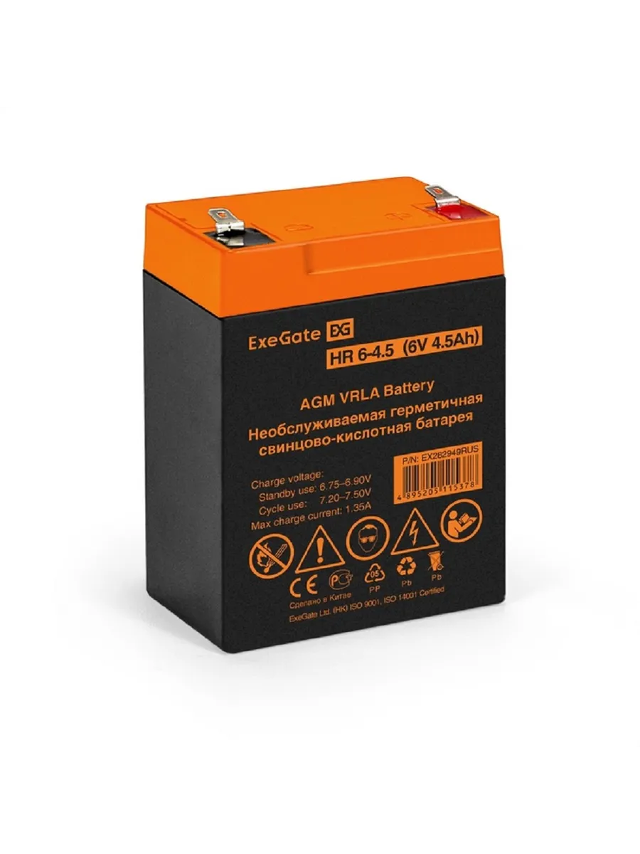 Аккумуляторная батарея для ИБП EX282949RUS 6B 4.5Ач
