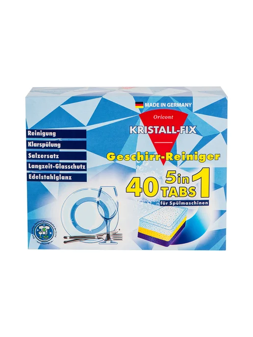 Luxus professional Таблетки для посудомоечных машин 40 шт, 40 шт