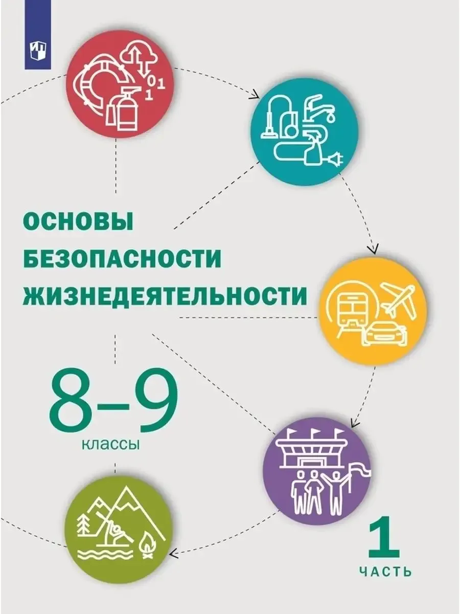 Основы безопасности жизнедеятельности. 8-9 классы. 1 часть