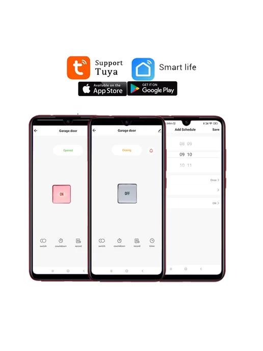 1 канал Wi-Fi Умный модуль (реле) с сухим контактом, 220V, фото 2