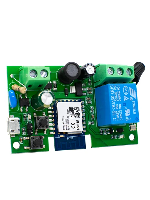 1 канал Wi-Fi Умный модуль (реле) с сухим контактом, 220V, фото 7
