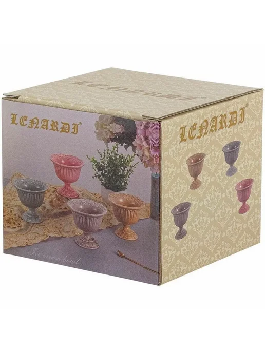LENARDI Collection Креманка Бавария 11.5см, бежевый, фото 2