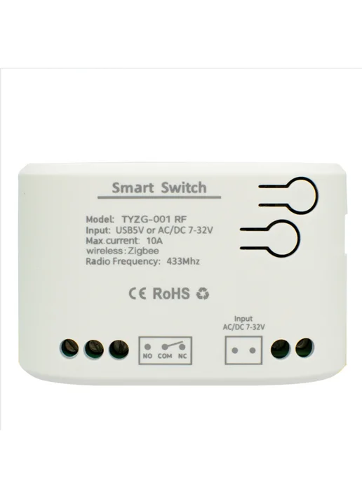 Zigbee умный модуль реле Wi-Fi 7-32V умный дом, вариант, фото 2
