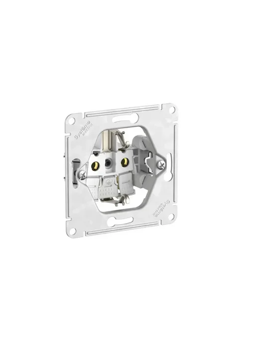 Systeme Electric Розетка с заземлением, без шторок, AtlasDesign, серый, фото 3