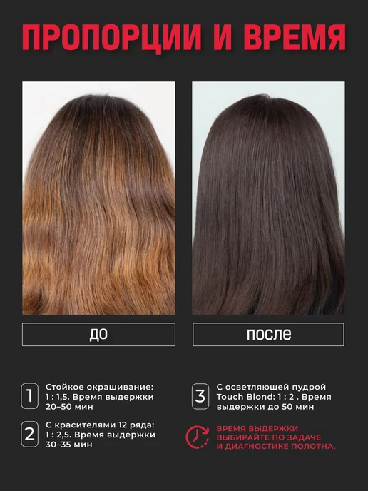 Picasso Colour Range Оксид 3% эмульсия для окрашивания волос Picasso 1000мл, 1000 мл, фото 4