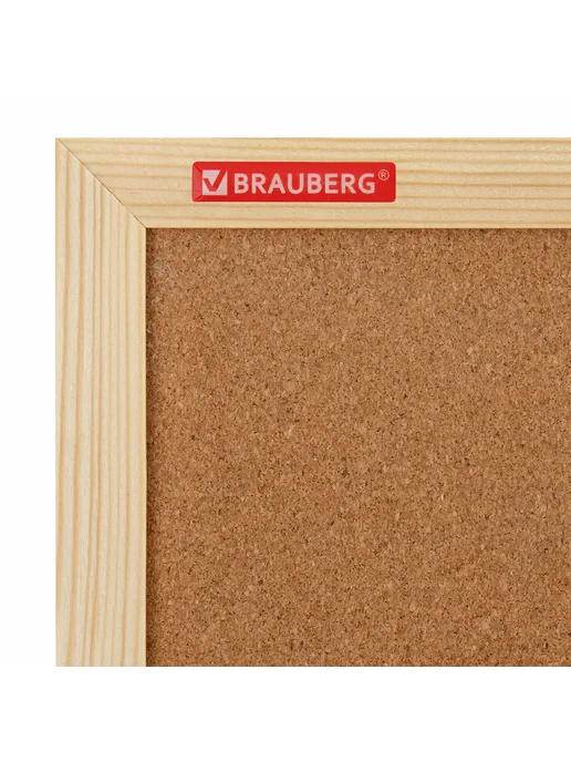 Brauberg Доска пробковая для объявлений 45х60 см, 45x60 см, фото 4