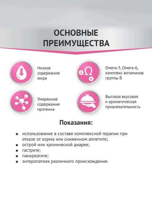 Сухой корм Мираторг Gastrointestinal для собак, 10 кг, фото 3
