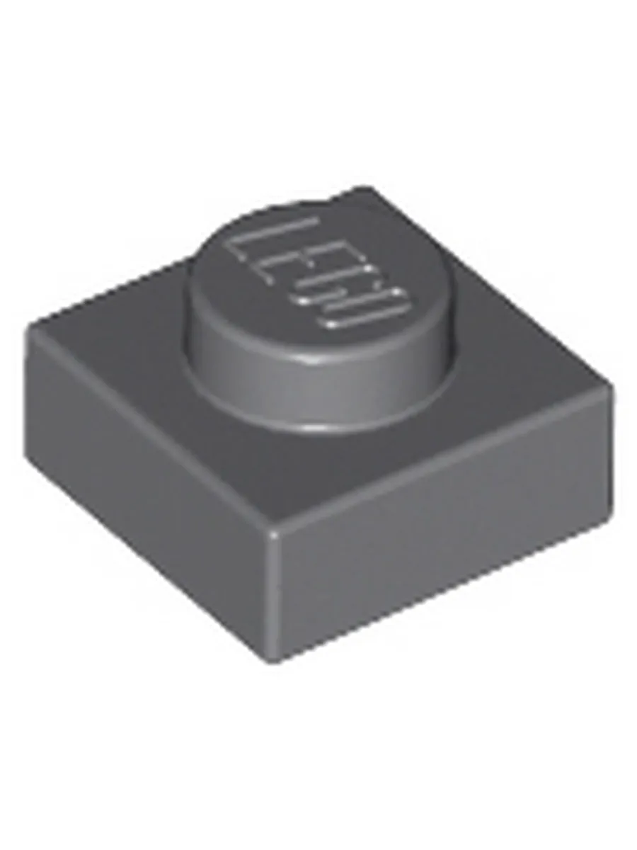 Деталь Lego 3024 Dark Bluish Gray N 4210719