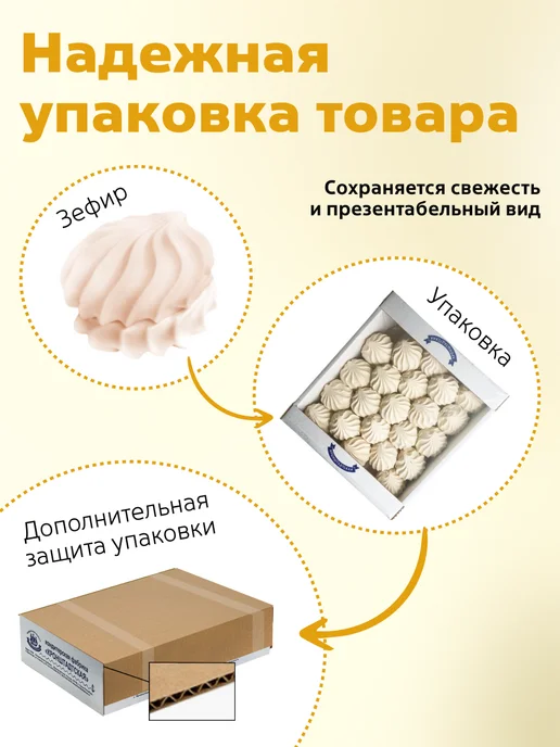 КФ Кронштадтская Зефир Крем-Брюле 1 кг, 1 кг, фото 3