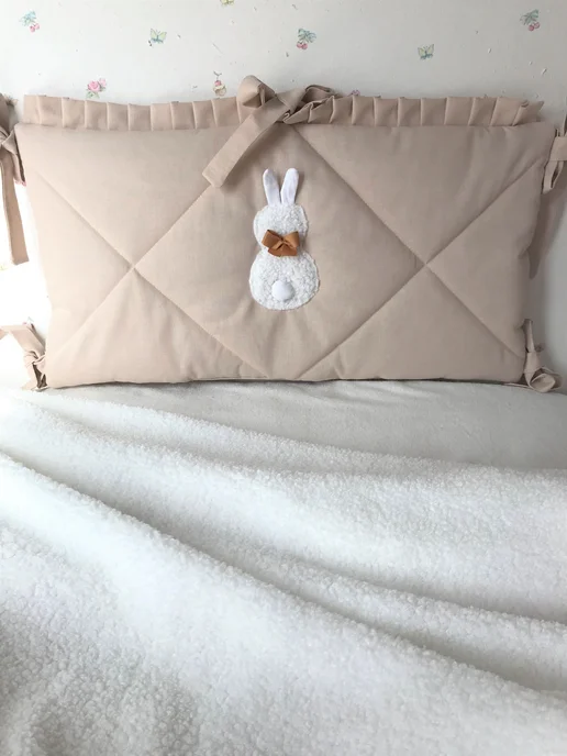 ASTA Baby Плоские Бортики в Кроватку, бежевый, в упаковке 130 г, фото 2