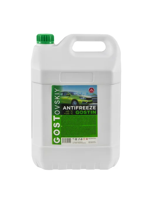 ГОСТовский Антифриз GOSTIN G11 зеленый 8.3 кг 803532, 8,3 кг, фото 2