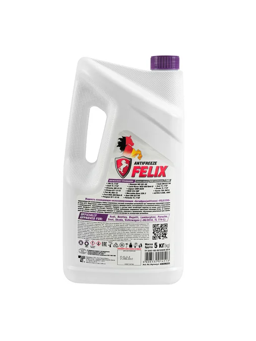 FELIX Антифриз EVO G12++ фиолетовый 5 кг 430206335, 5 кг, фото 2