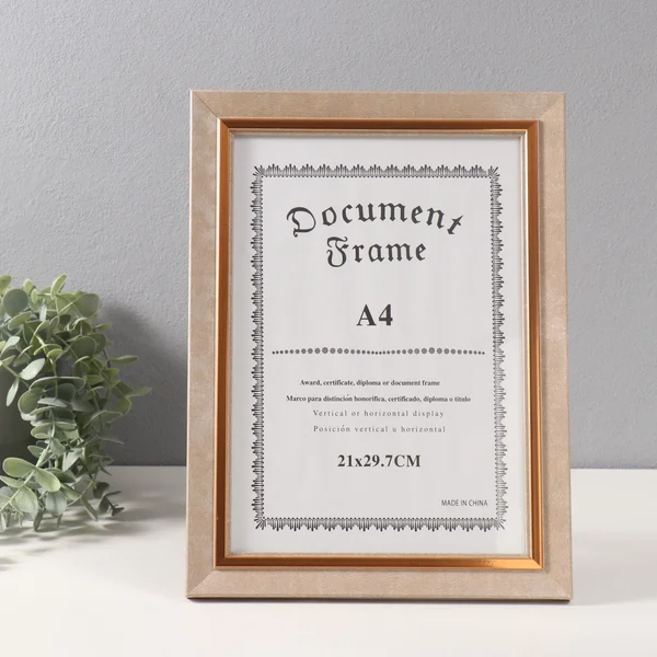 Фоторамка для фото рамка со стеклом настольная