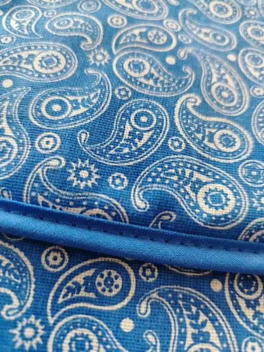lorena-textile Прихватки кухонные для горячего Молекулы, синий, фото 3