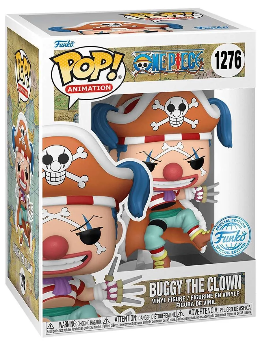 Фигурка Funko POP! Animation One Piece Buggy the Clown