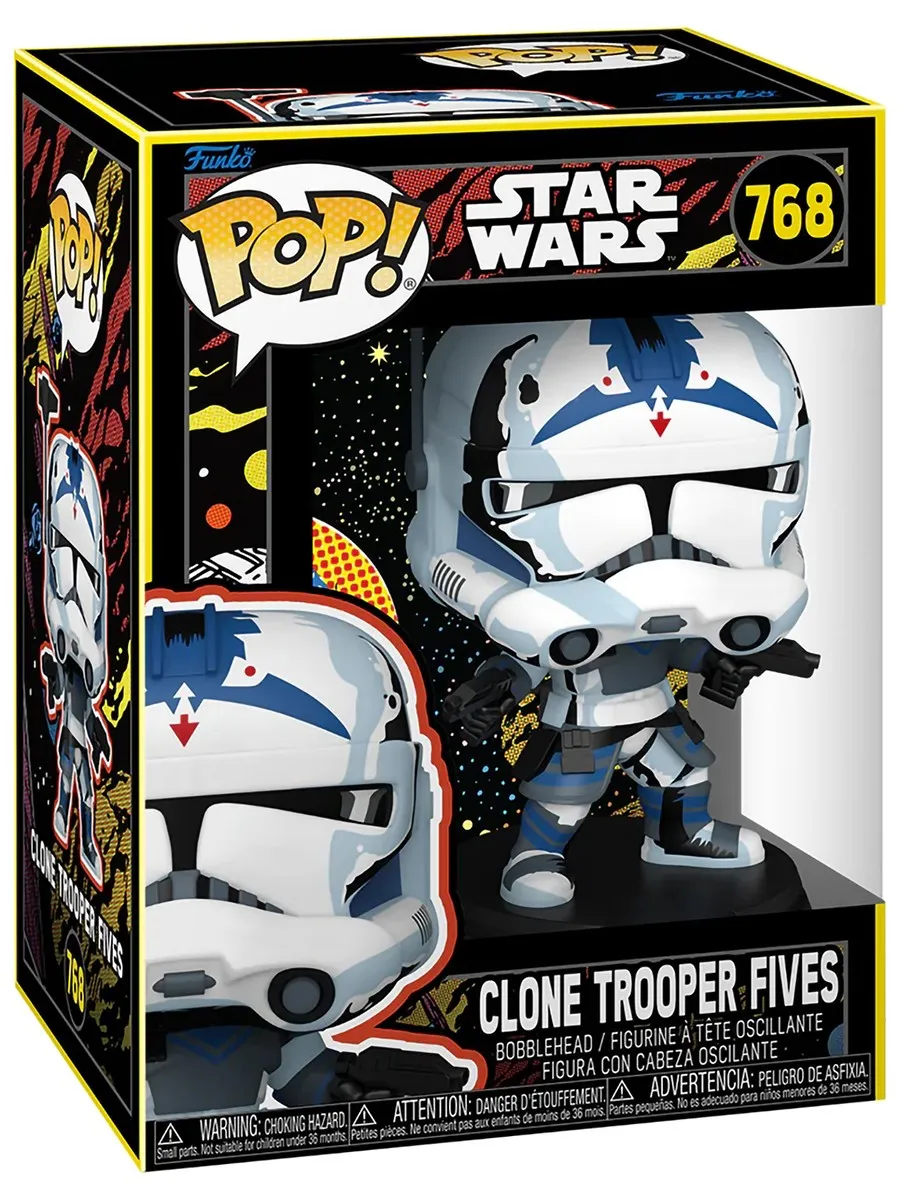 Фигурка Funko POP! Bobble Star Wars Clone Wars Trooper Fives