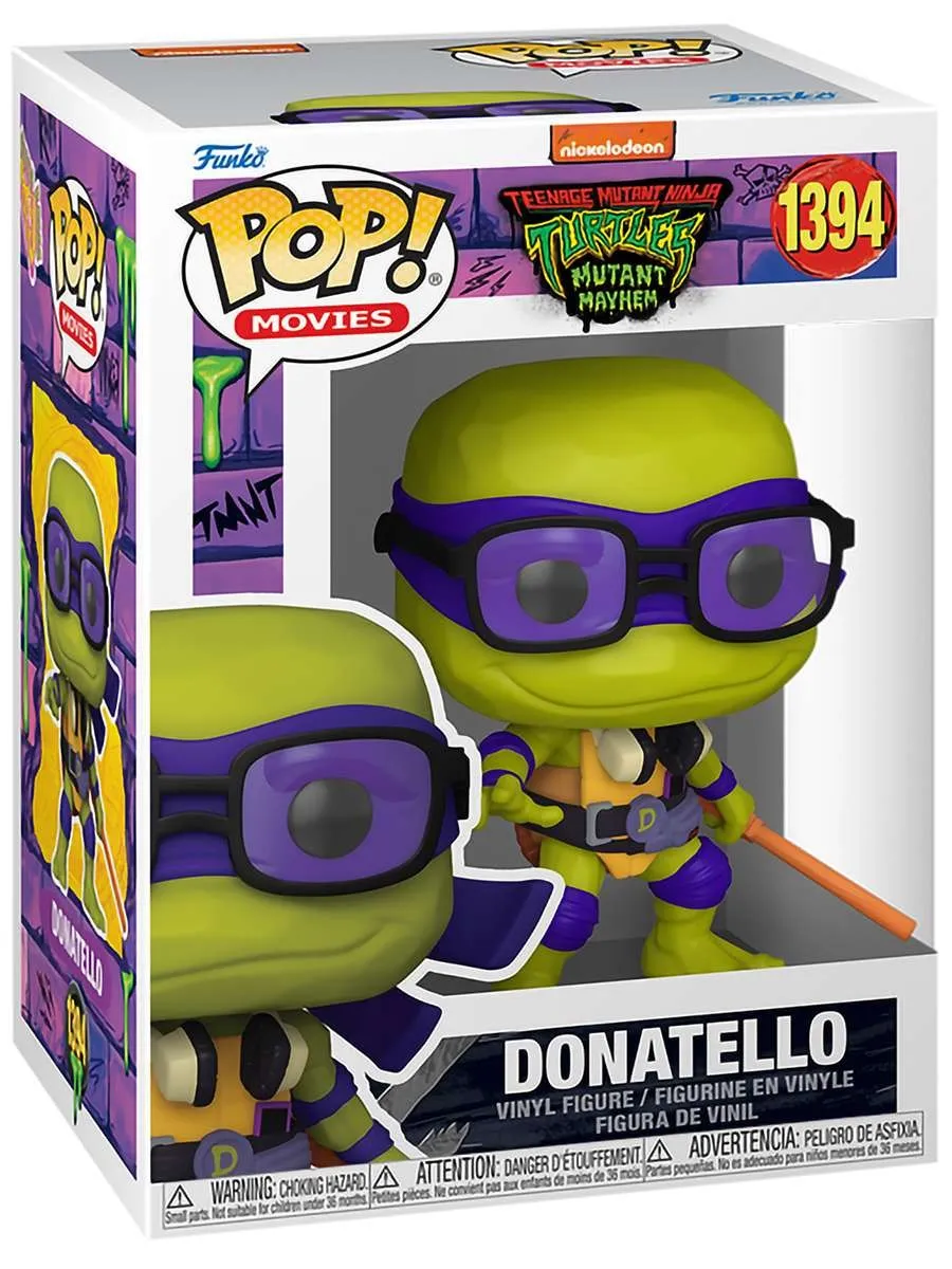 Фигурка Funko POP! Movies TMNT Mutant Mayhem Donatello