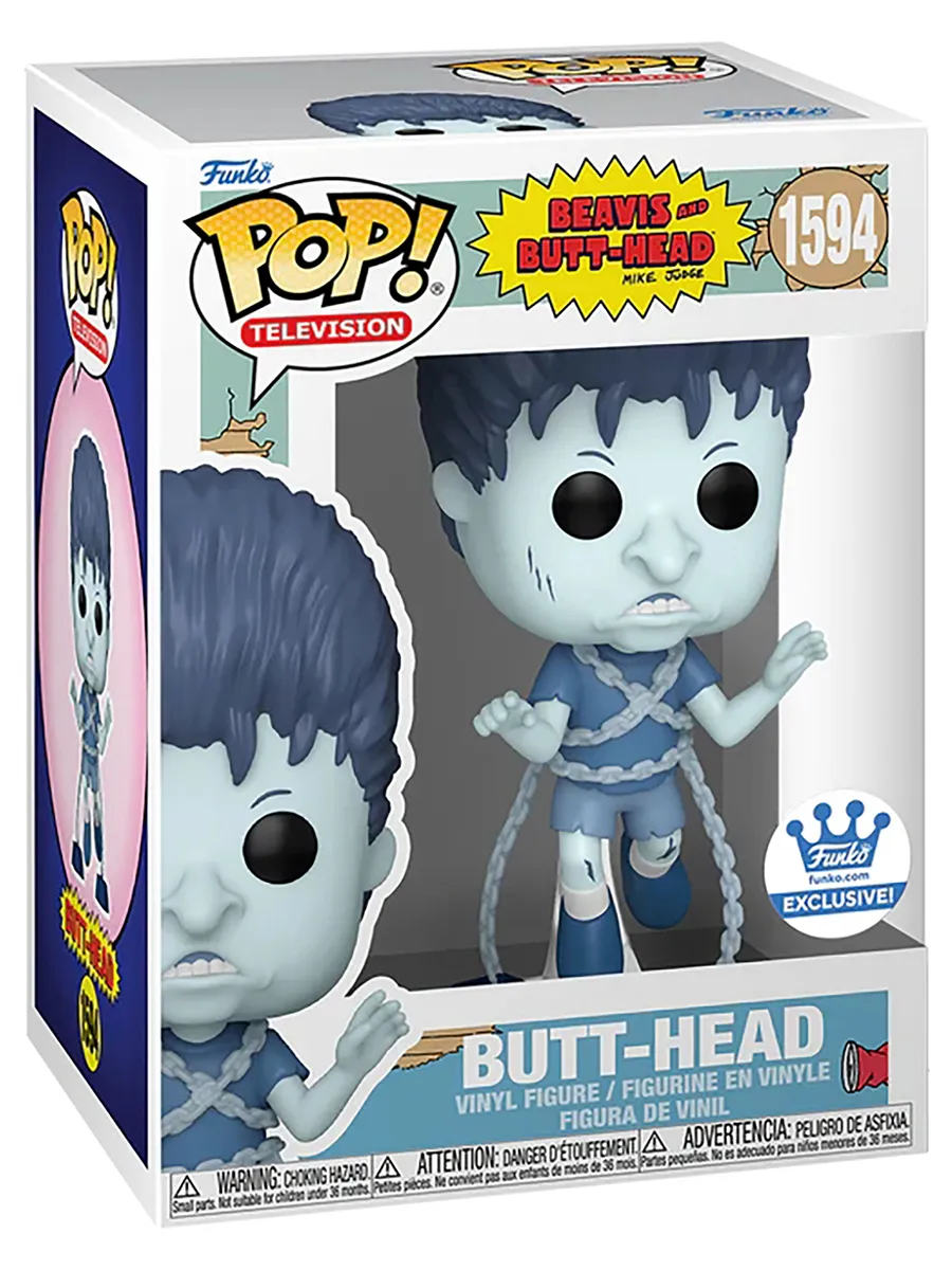 Фигурка Funko POP! TV Beavis & Butt-Head S2 Butt-Head Ghost)