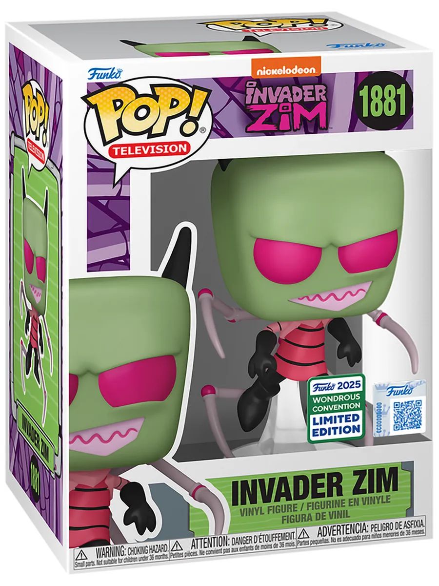 Фигурка Funko POP! TV Invader Zim Invader Zim WonderCon25