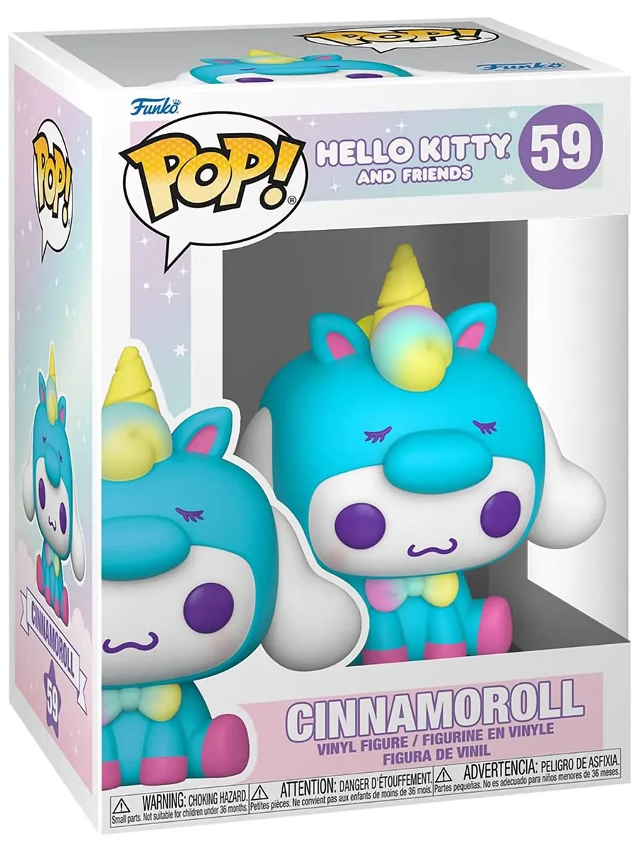 Фигурка Hello Kitty And Friends Cinnamoroll Unicorn Party
