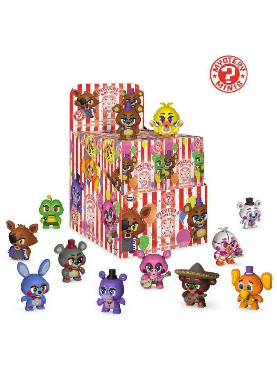 Фигурка Funko Mystery Minis FNAF Pizzeria 1 шт в ассорт