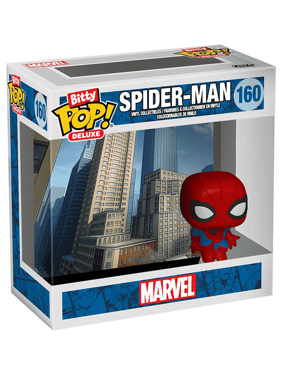 Фигурка Funko Bitty POP! Deluxe Marvel Spider-Man Cityscape